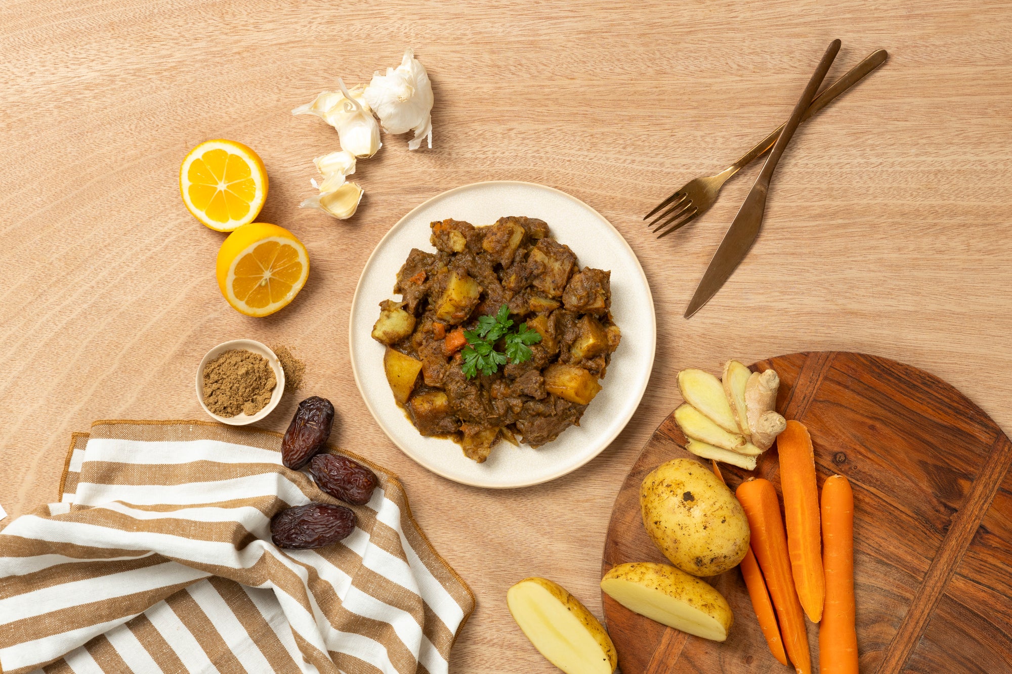 Moroccan Lamb & Date Tagine