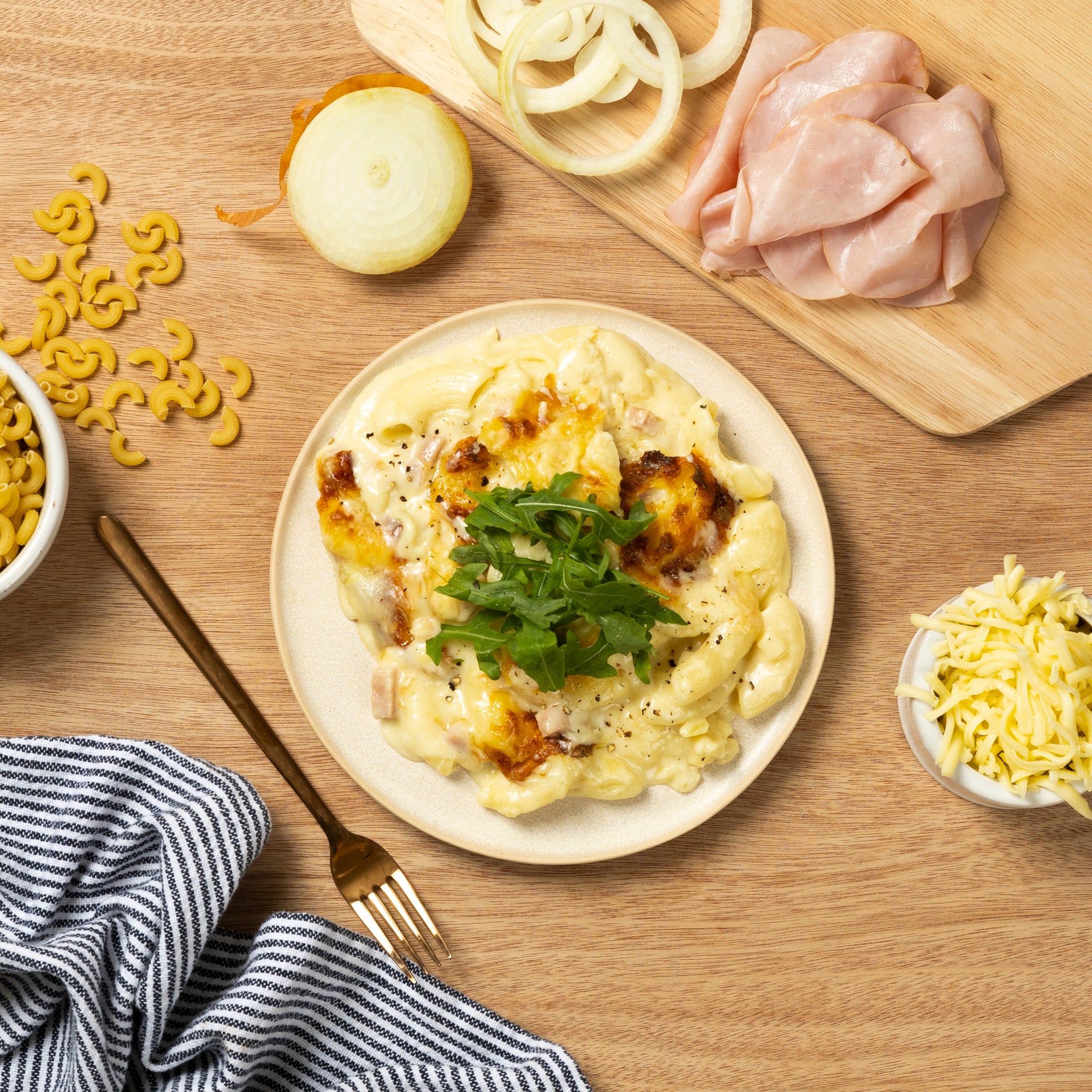 Smokey Ham Mac & Cheese