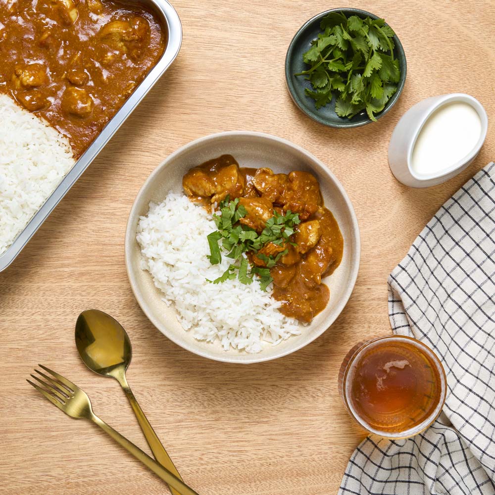 Creamy Butter Chicken & Rice