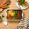 Homestyle Beef Meatloaf & Cheesy Gratin
