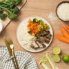 Vietnamese Lemongrass Chicken & Rice with Stir-Fry Vegetables