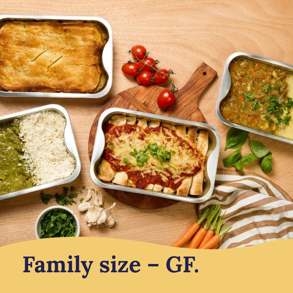 Gluten Free Family 5-Pack frozen meal bundle by Delicious and Done NZ, family size