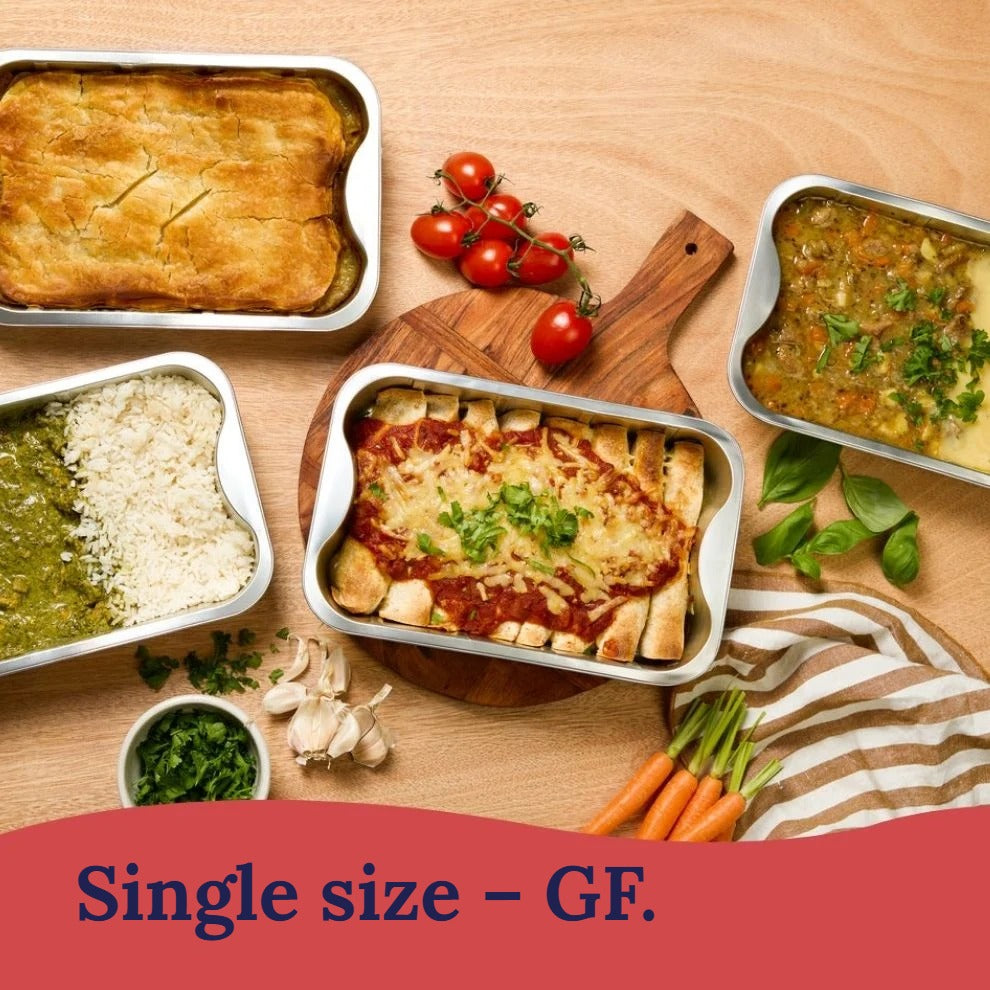 Gluten Free Single 10-Pack frozen meal bundle by Delicious and Done NZ, single size